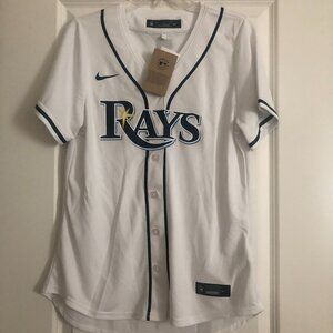 NWT women's Tampa Bay Rays Nike white jersey